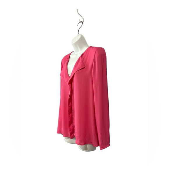 Esprit, Fuchsia Pink Elegant Blouse, Size 6 - Picture 5 of 9